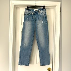 Risen Jeans asymmetrical style